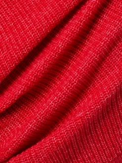 s.Oliver Damen Strickpullover mit Wollanteil in rot