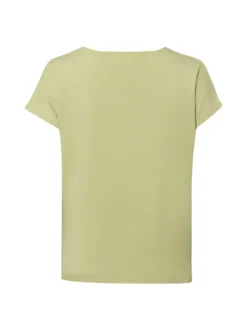 s.Oliver Damen T-Shirt in lind - Ausschnitt: Rundhals