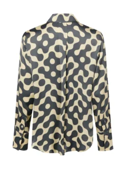 Someday Damen Hemdbluse - Zeventy in ecru anthrazit