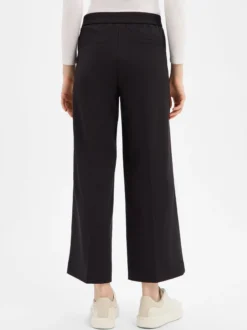 Someday Damen Stoffhose - Charlie cropped in schwarz