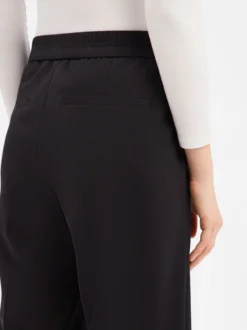 Someday Damen Stoffhose - Charlie cropped in schwarz