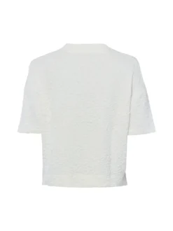 Someday Damen T-Shirt - Keena in ecru - Ärmel: Halbarm