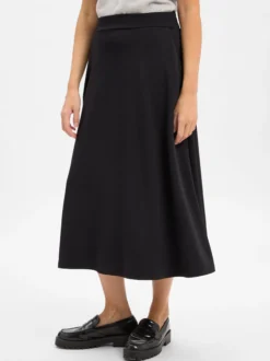 soyaconcept® Damen A-Linien-Rock - SC-Banu in schwarz