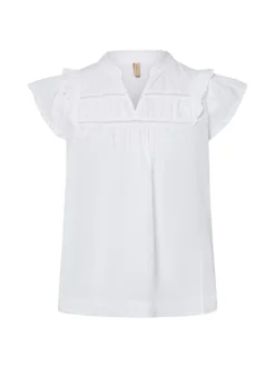 soyaconcept® Damen Blusentop - Caliste in weiß