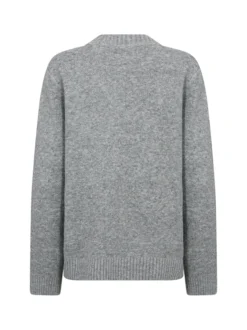 soyaconcept® Damen Strickpullover - SC-Audrey in grau silber