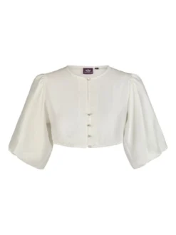 Spieth & Wenksy Damen Dirndlbluse - Heidemarie in weiß