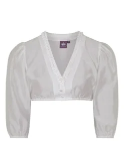 Spieth & Wenksy Damen Dirndlbluse - Fidelia in weiß
