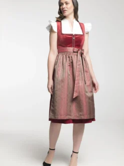 Spieth & Wenksy Damen Dirndl - Diandra in rot