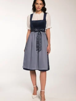 Spieth & Wenksy Damen Dirndl - Glada in blau