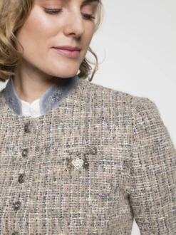Spieth & Wenksy Damen Trachtenjacke - Baiser in taupe