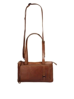 Spikes & Sparrow Damen Handtasche in cognac