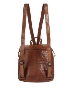 Spikes & Sparrow Damen Rucksack in cognac