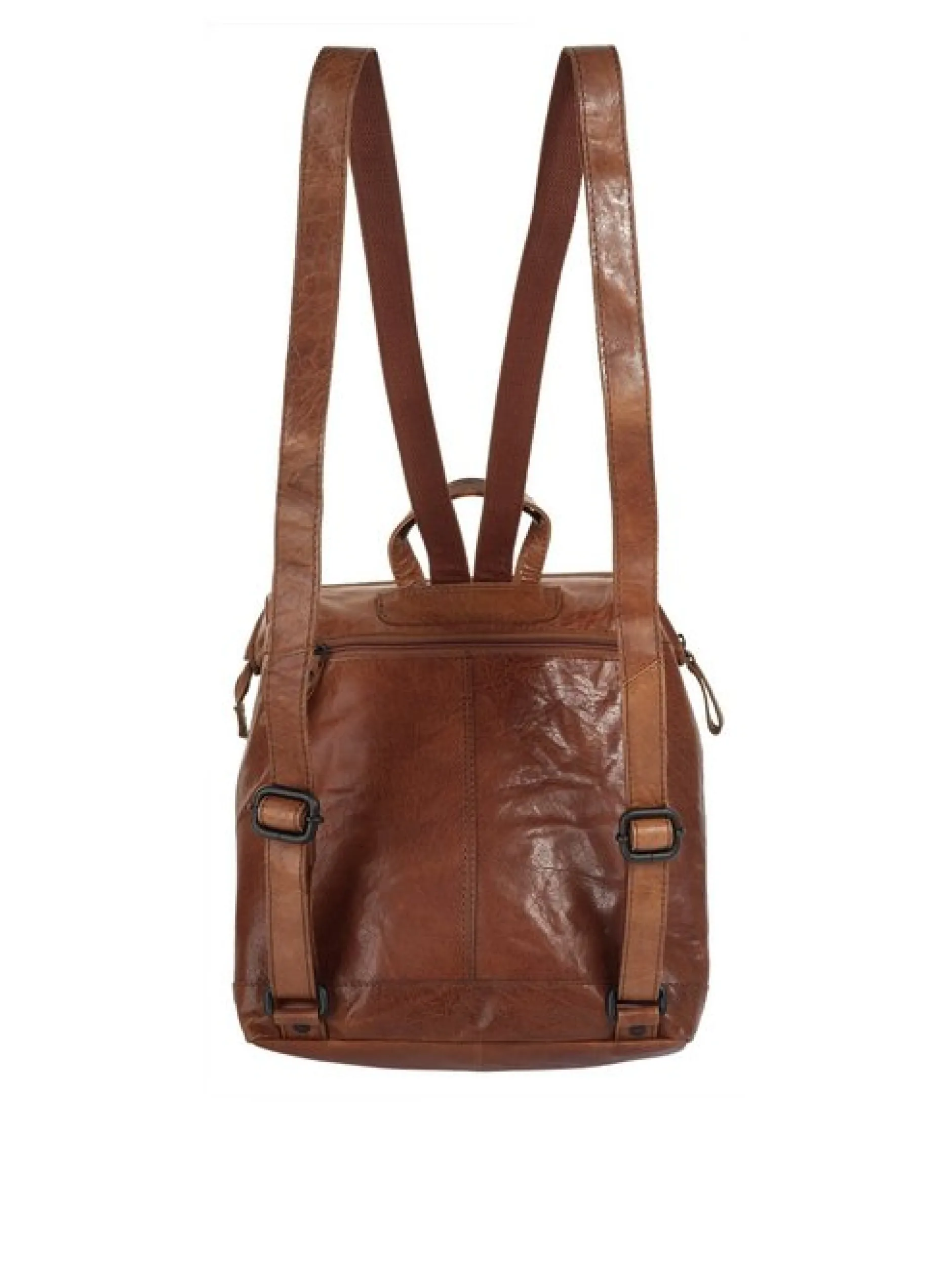 Spikes & Sparrow Damen Rucksack in cognac
