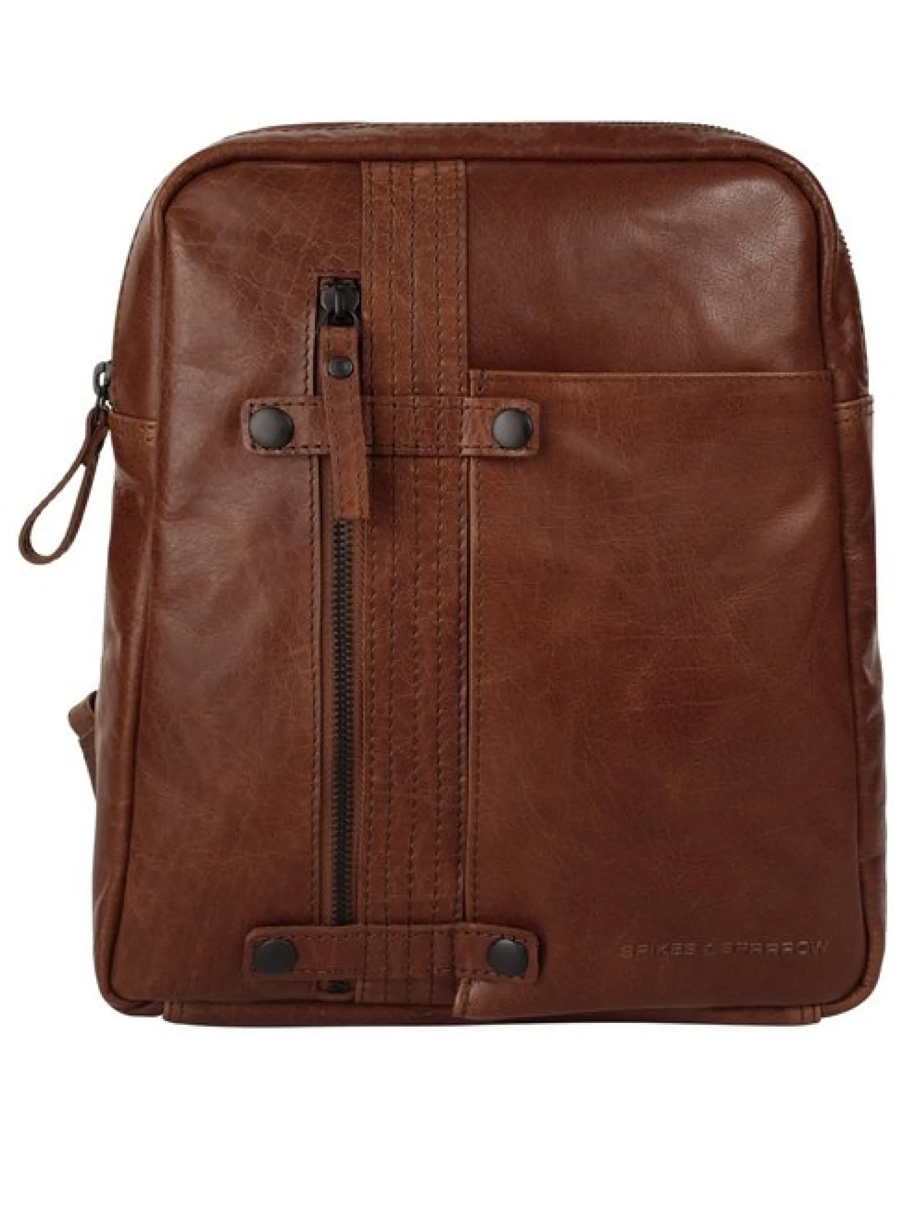 Spikes & Sparrow Damen Rucksack in cognac