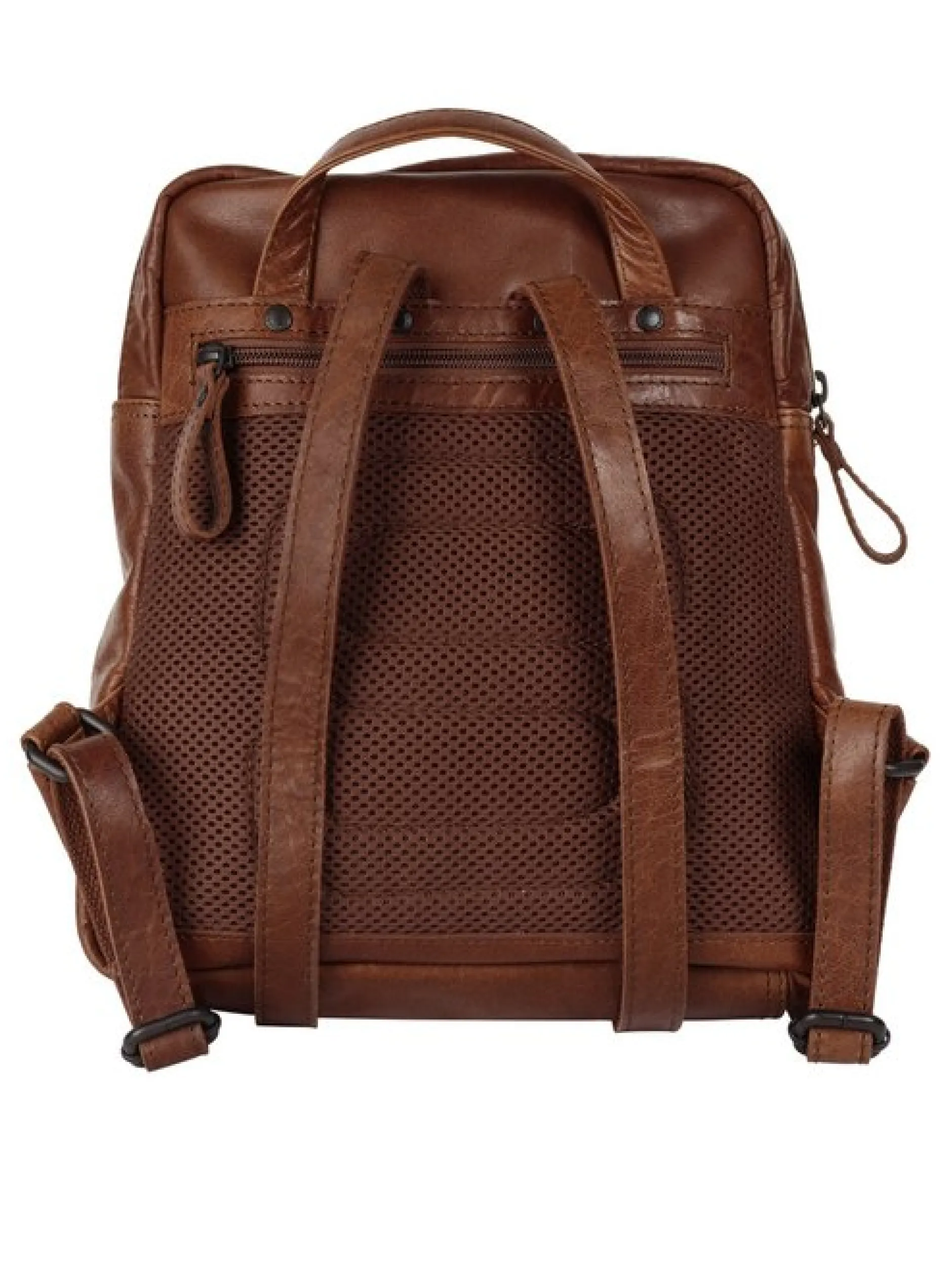 Spikes & Sparrow Damen Rucksack in cognac