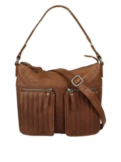 Spikes & Sparrow Damen Shopper in cognac