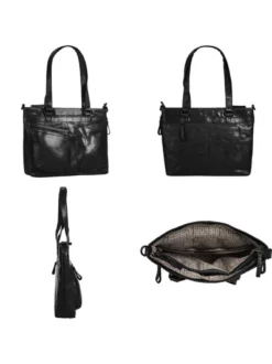 Spikes & Sparrow Damen Shopper in schwarz