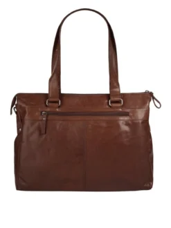 Spikes & Sparrow Damen Shopper in cognac
