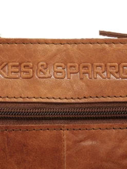 Spikes & Sparrow Damen Umhängetasche in cognac