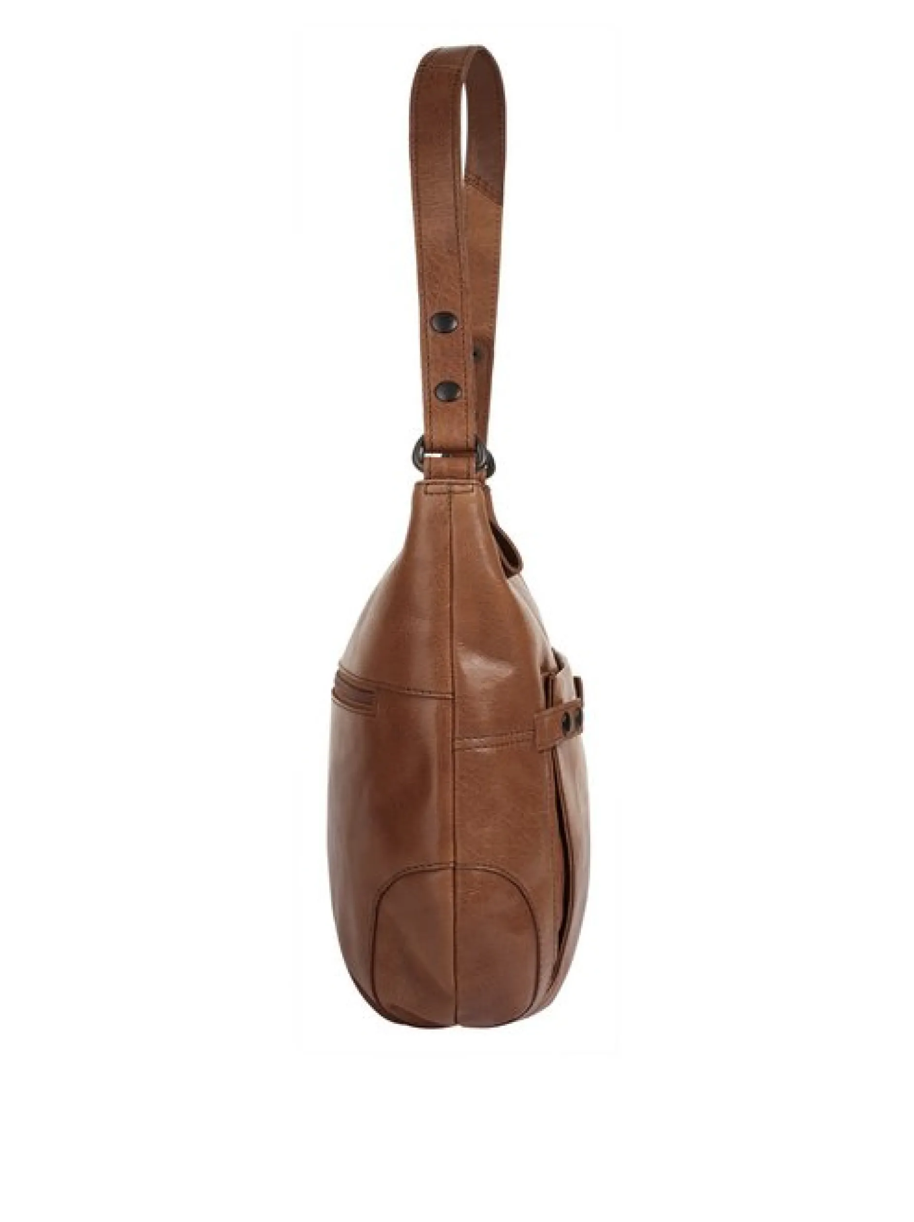 Spikes & Sparrow Damen Umhängetasche in cognac