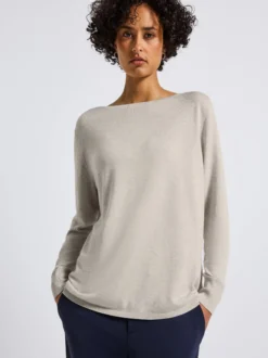 Street One Damen Strickpullover in beige