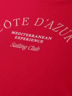 Street One Damen T-Shirt in rot - Ausschnitt: Rundhals
