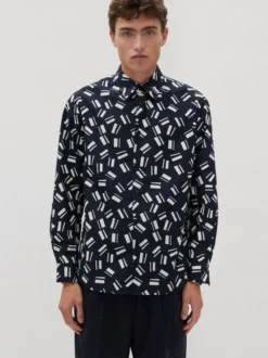 Studio Seidensticker Herren Casual Hemd - Unisex - Regular Fit in blau