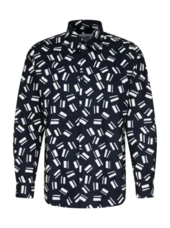 Studio Seidensticker Herren Casual Hemd - Unisex - Regular Fit in blau