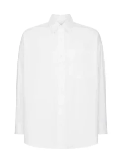 Studio Seidensticker Herren Unisex Hemd - Oversized Fit in weiß