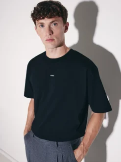 Studio Seidensticker Herren T-Shirt - Unisex - Oversized Fit in schwarz