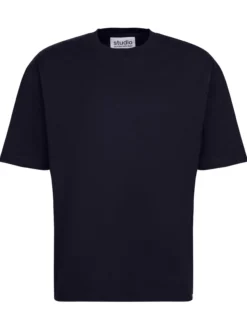 Studio Seidensticker Herren T-Shirt - Unisex - Oversized Fit in blau