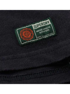 Superdry Herren Poloshirt in marine - Ärmel: kurzarm