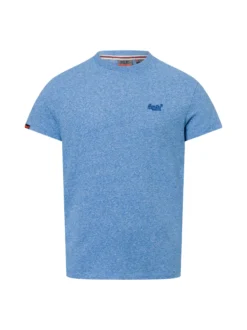 Superdry Herren T-Shirt in hellblau - Ärmel: kurzarm