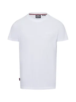 Superdry Herren T-Shirt in weiß - Ausschnitt: Rundhals