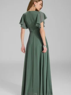 Swing Damen Jumpsuit in schilf - Ärmel: kurzarm