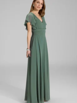 Swing Damen Jumpsuit in schilf - Ärmel: kurzarm
