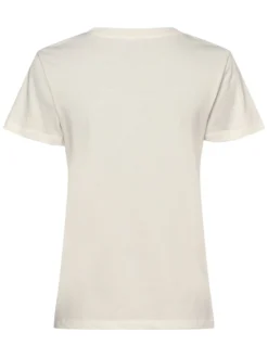 The Kooples Damen T-Shirt in ecru - Ausschnitt: Rundhals
