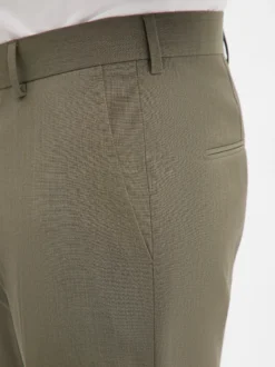 Tiger of Sweden Herren Baukasten-Wollhose - Tenuta in khaki