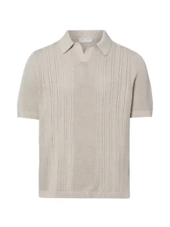 Tiger of Sweden Herren Polo-Strickshirt in melange