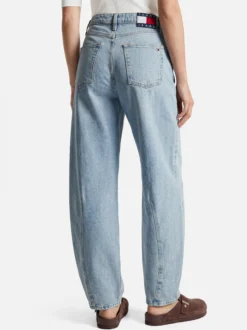 Tommy Jeans Damen Jeans - Ella Mid in bleached