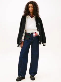 Tommy Jeans Damen Jeans - Ella Mid Barrel in rinsed