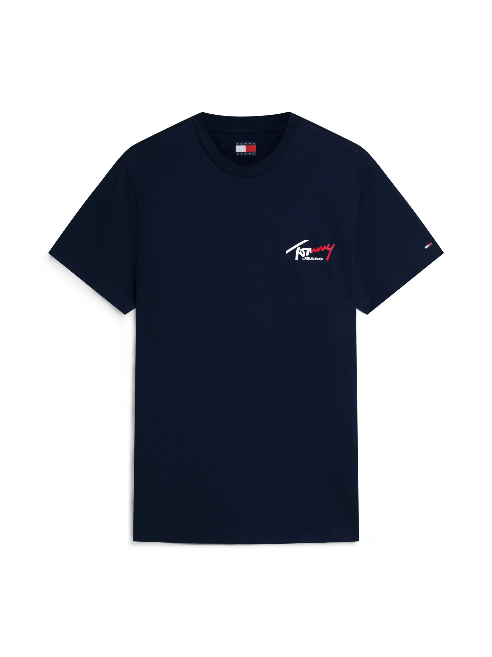 Tommy Jeans Herren T-Shirt in marine - Ärmel: kurzarm