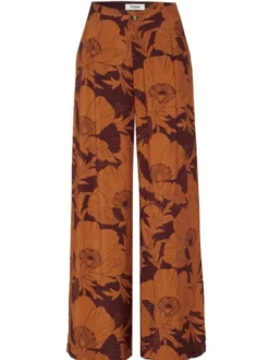 TONI Damen Hose - Elli Wide in orange mehrfarbig