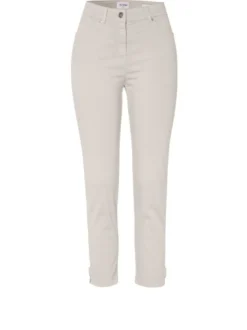 TONI Damen Jeans - Be Loved 7/8 in beige - Länge: mittel