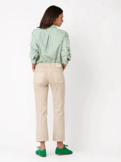 TONI Damen Jeans - Ella 7/8 in beige - Länge: mittel