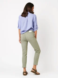 TONI Damen Jeans - Perfect Shape 7/8 in khaki
