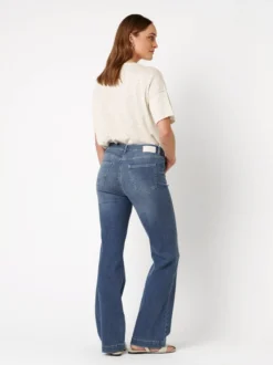 TONI Damen Jeans - Perfect Shape Bootcut in blau