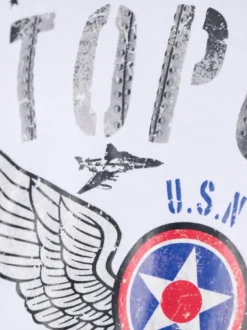 Topgun Herren T-Shirt in weiß