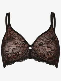 Triumph Damen Bügel-BH in schwarz rosa