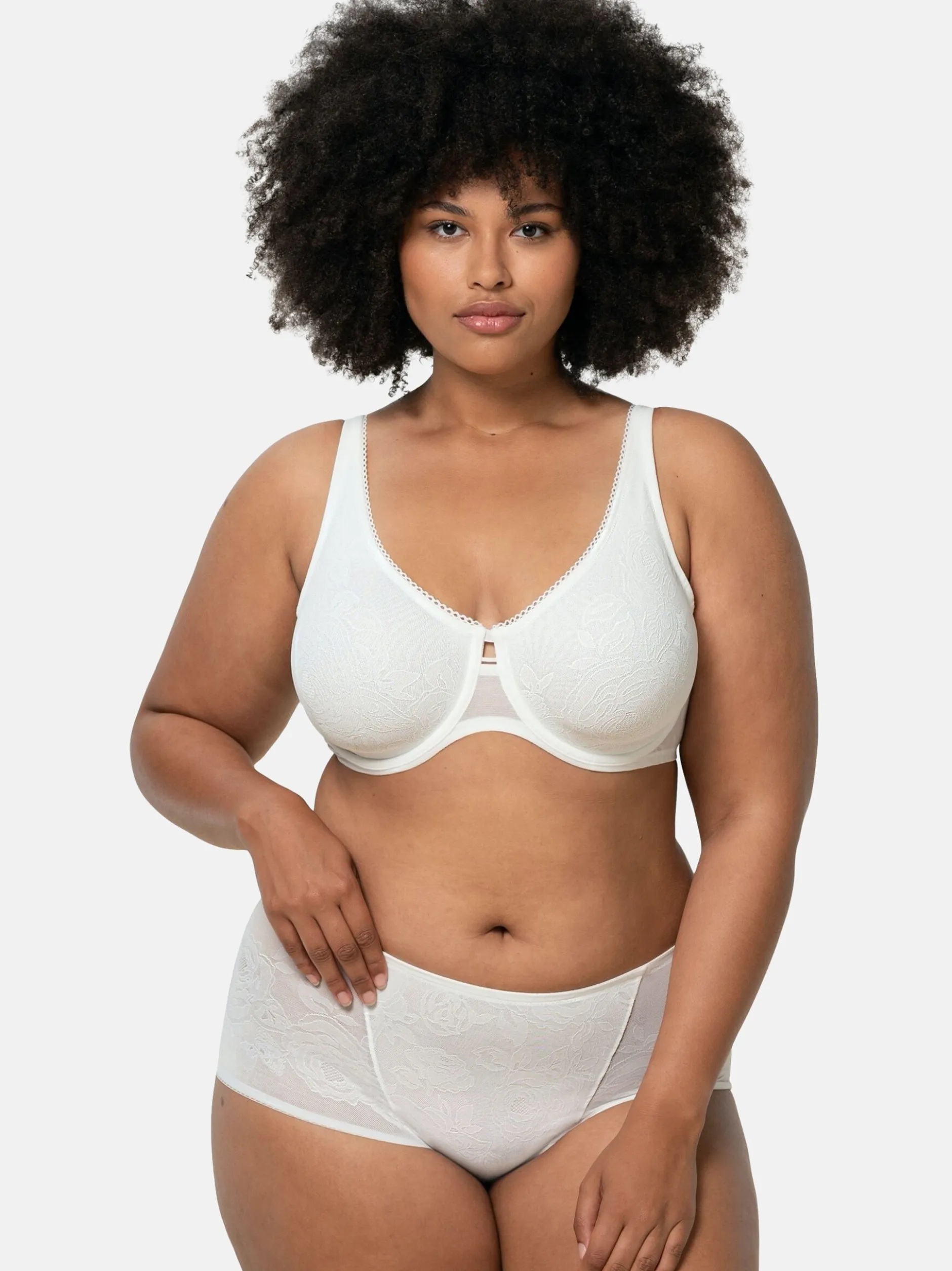 Triumph Damen Bügel-BH - Red Label Wild Rose Sensation in weiß